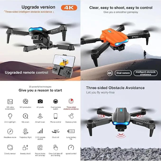 FlyX E99: Remote Control Drone